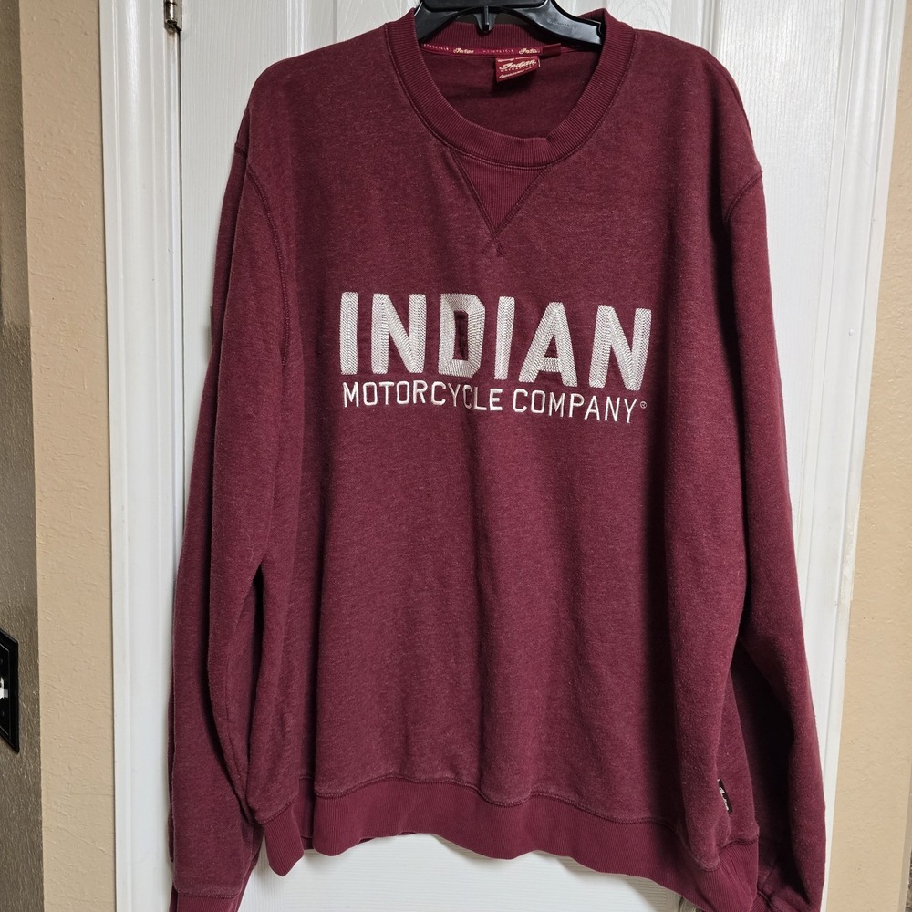 Indian Motorcycle Men's Block Logo Sweatshirt‎ 286966712 2XLarge